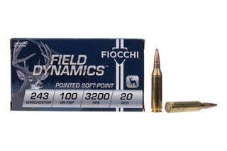 20 rounds of premium .243 Winchester ammunition.